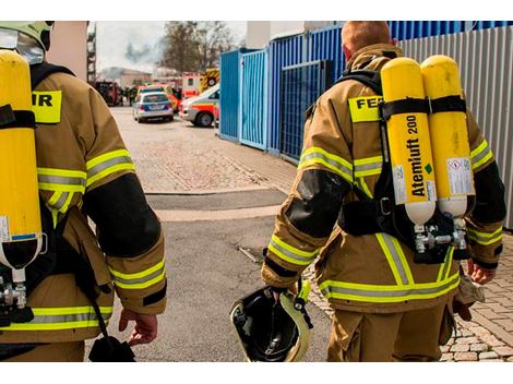 Treinamento de Brigada de Incêndio na Pedreira